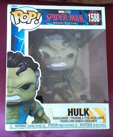 Funko POP Spider-Man #1588 Hulk Bobblehead Nuovo