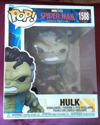 Funko POP Spider-Man #1588 Hulk Bobblehead Nuovo