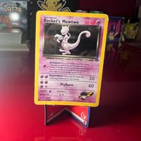 ROCKET’S MEWTWO (carta pokemon vintage rarissima)