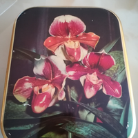 Scatola di metallo vintage Elah