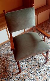 Poltroncina camera da letto anni '70