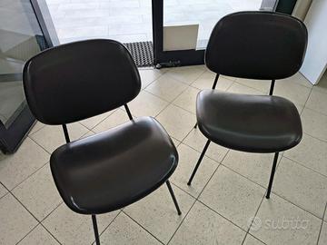 Coppia sedie Olivetti originali