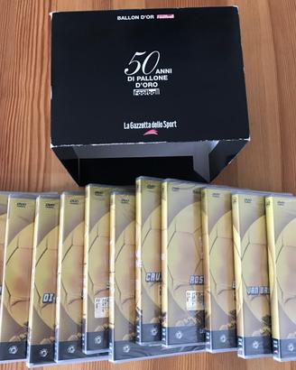 50 ANNI DI PALLONE D'ORO Cofanetto Dvd NUOVO