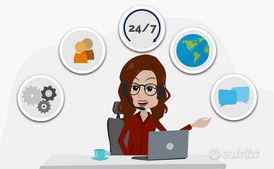 Receptionist esperta con 4+ anni di esperienza