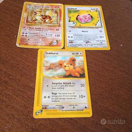  3 carte Pokemon 