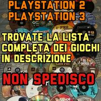 Giochi (SOLO CD), per PS1, PS2 e PS3