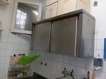 scolapiatti e mobiletto ripostiglio 