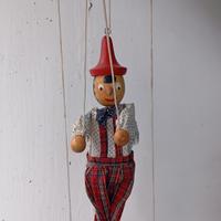 Marionetta Burattino Pinocchio Vintage 