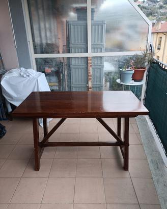 Tavolo fratino in legno di noce