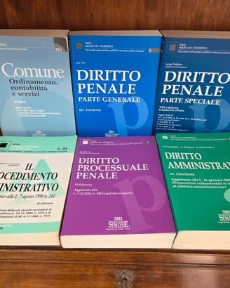 Manuali Editrice Simone per preparazione concorsi 