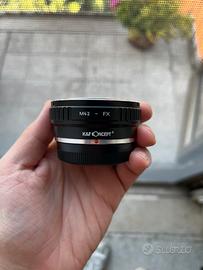 Adattatore m42 - Fujifilm X mount