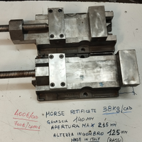 Morse rettificate bassi- morsa cuter - officina