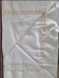 Elegante Coordinato Letto  Vintage in Damasco