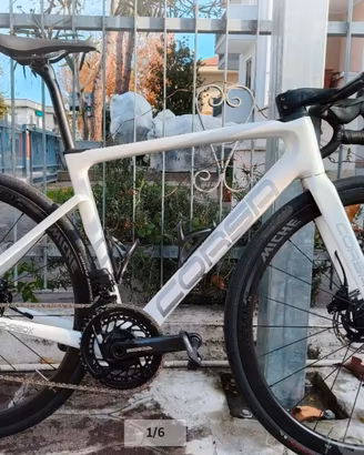 bici full carbon "corsa" 54 sram force axs 2x12 