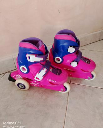 pattini roller per bambine 