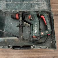 Martello perforatore combinato Metabo con valigia