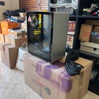 Case PC Jonsbo U4 Silver alluminio design