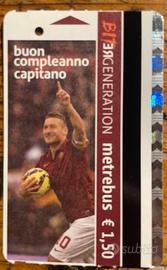 Biglietti atac Totti