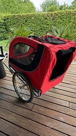 Rimorchio da bicicletta per cani Paw Hut