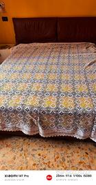 Coperta all'uncinetto matrimoniale 