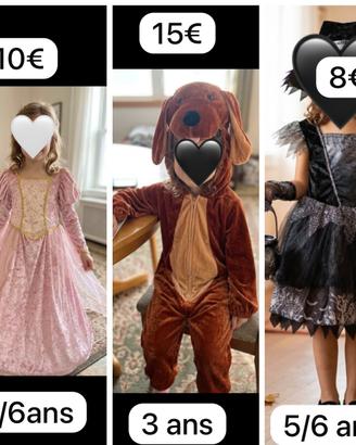 Lotti costumi di Halloween e travestimenti bambina