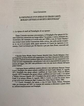 Portafoglio di un operaio
