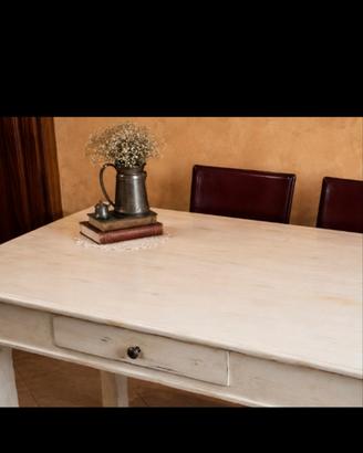 Tavolo antico in abete primi '900  legno massello