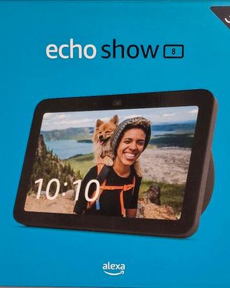 NUOVO ECHO SHOW 8 CON ACCESSORI 