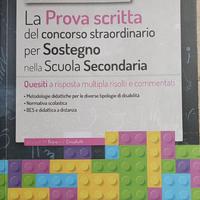 libro concorso a cattedra sostegno secondaria