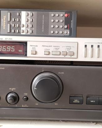 AMPLIFICATORE E TUNER TECHNICS VINTAGE