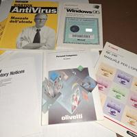 Olivetti,Windows,Norton ecc manuali1995