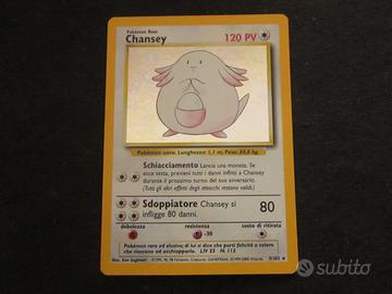 Pokemon Chansey 3/102 - Set Base - ITA - Holo -