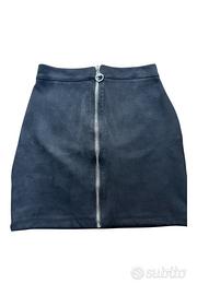 Gonna nera Piazza Italia - S  - Zip frontale