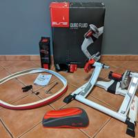 Rullo Elite Qubo Fluid e supporto ruota anteriore