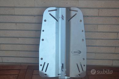 Rofos schienalino gav inox PIASTRA + CONTROPIASTRA