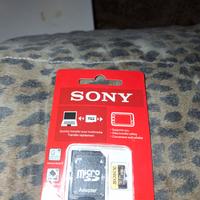 Sony scheda micro sd 256gb nuova