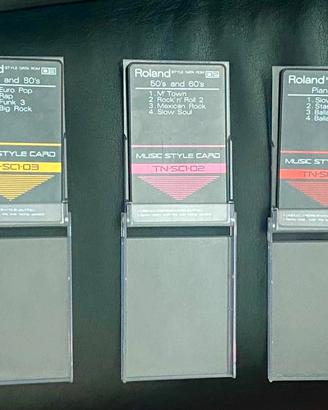 Cards Roland vintage