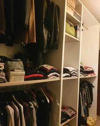 Cabina armadio a moduli