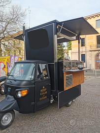 Ape Car per caffetteria itinerante