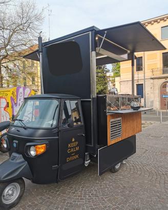 Ape Car per caffetteria itinerante