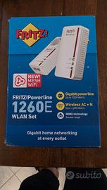 FRITZ!Powerline 1260E WLAN Set Dual Band Gigabit -