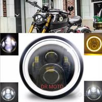 Faro grande 190 mm cafè Racer