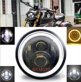 Faro grande 190 mm cafè Racer