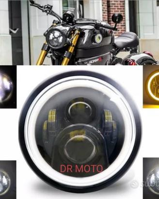 Faro grande 190 mm cafè Racer