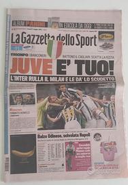 Gazzetta dello Sport Scudetto Juventus