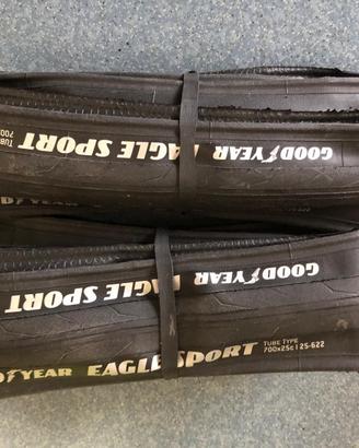Coppia copertoncini 25” Goodyear per bici da corsa