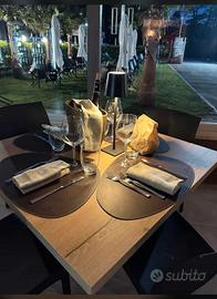 Tavoli Artigianali e Sedie Polipropilene x Locali