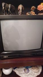  vecchio tv philips+decoder