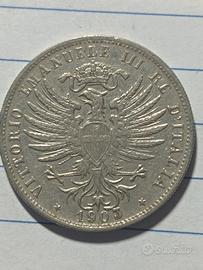 25 centesimi 1903 raro 