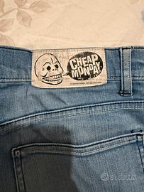 Cheap Monday jeans pantaloni aderenti